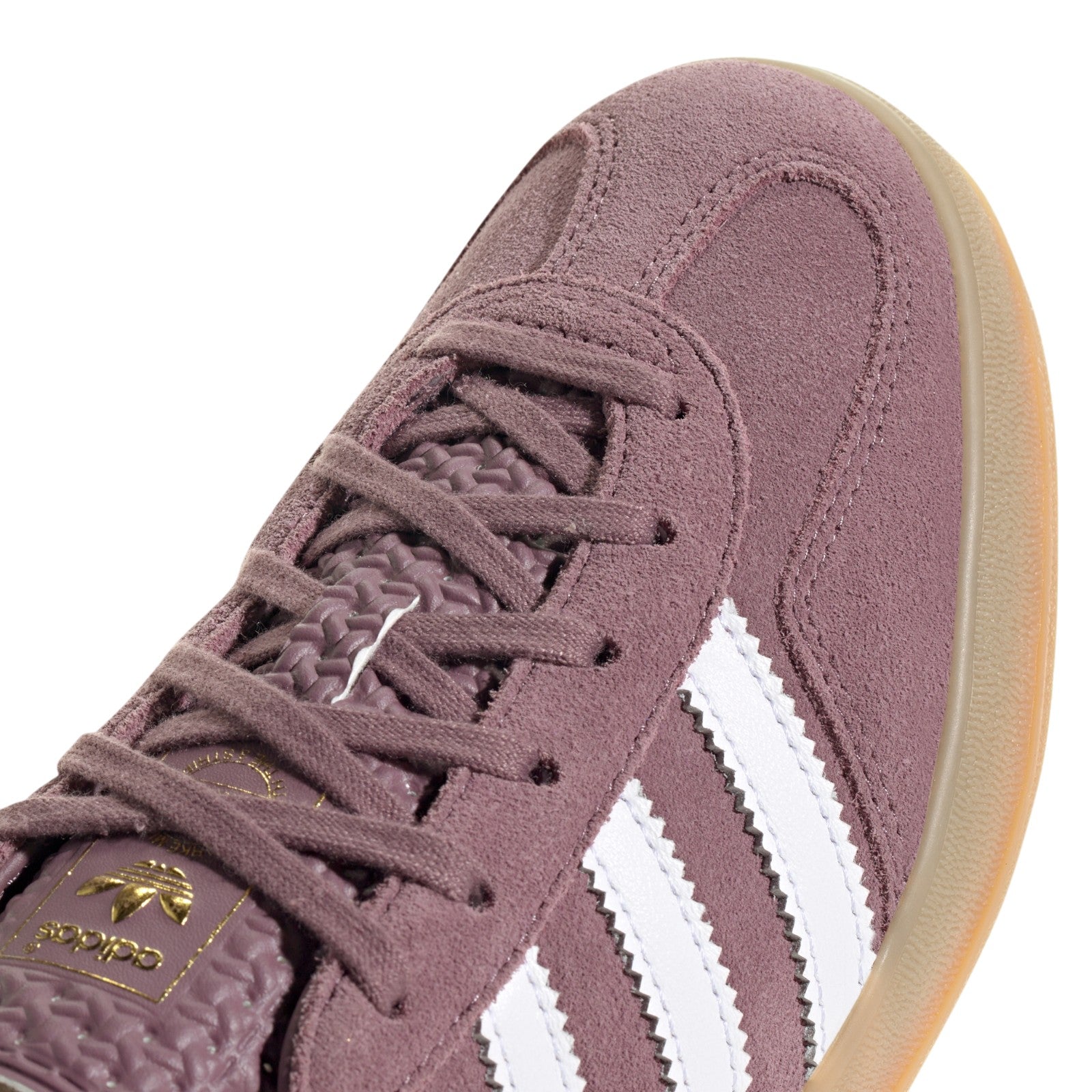 adidas Originals Womens Gazelle Indoor Shoes - Shadow Fig / Cloud White