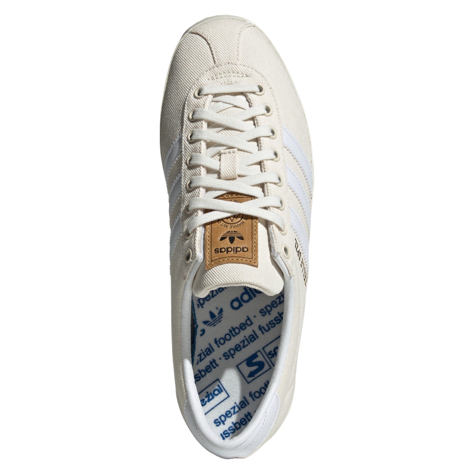 adidas Originals Gazelle SPZL Trainers - Chalk White / Cloud White