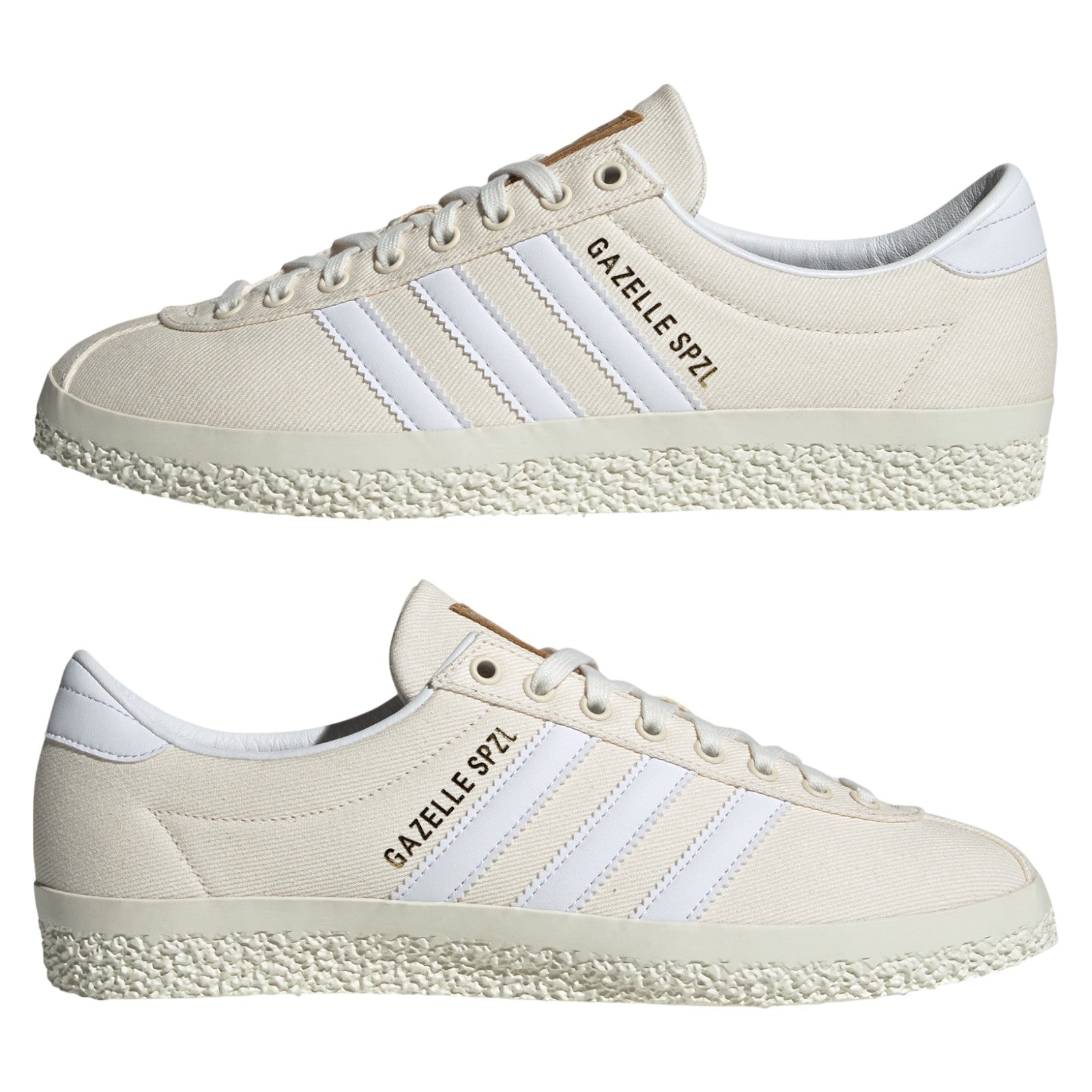 adidas Originals Gazelle SPZL Trainers - Chalk White / Cloud White