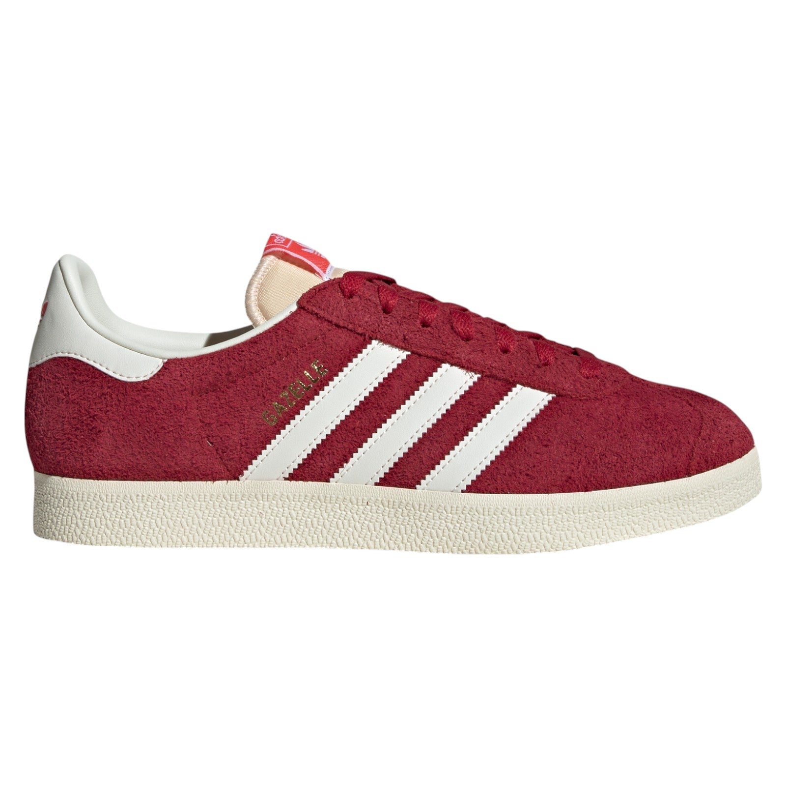 adidas Originals Gazelle Shoes - Team Victory Red / Off White