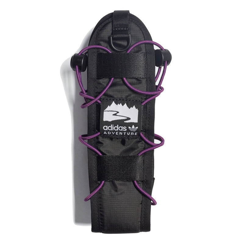 adidas Originals Adventure Bottle Holder - Black / Glory Purple - ViaductClothing -  -  