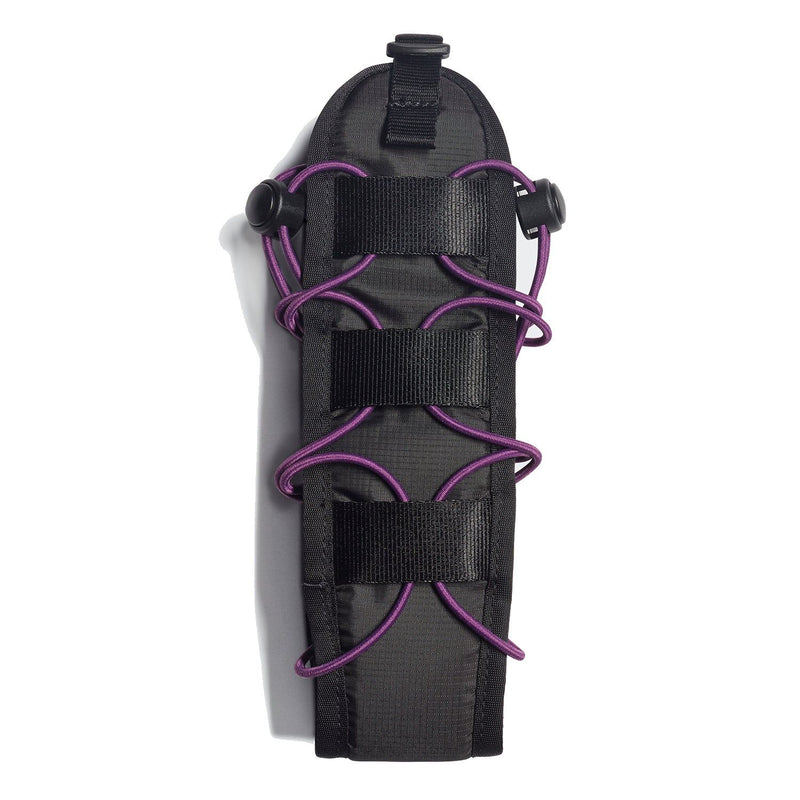 adidas Originals Adventure Bottle Holder - Black / Glory Purple - ViaductClothing -  -  