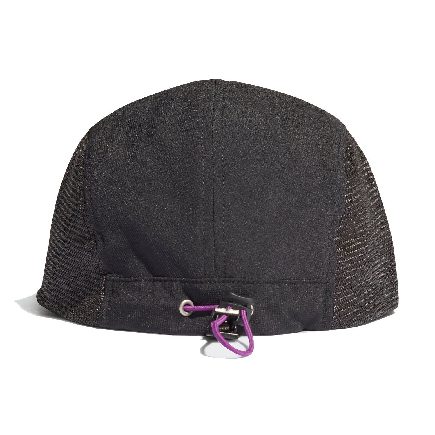 adidas Originals Adventure Runner's Cap - Black / Glory Purple - ViaductClothing -  -  