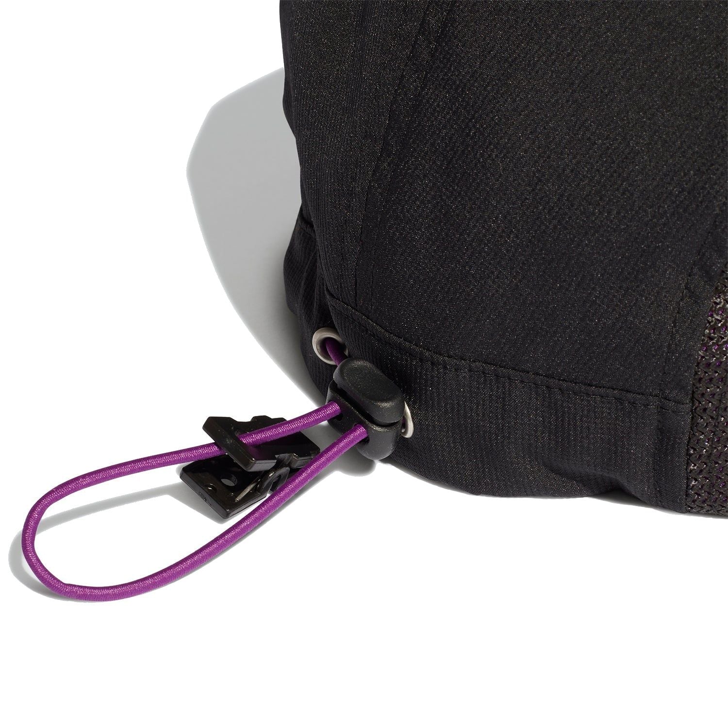 adidas Originals Adventure Runner's Cap - Black / Glory Purple - ViaductClothing -  -  