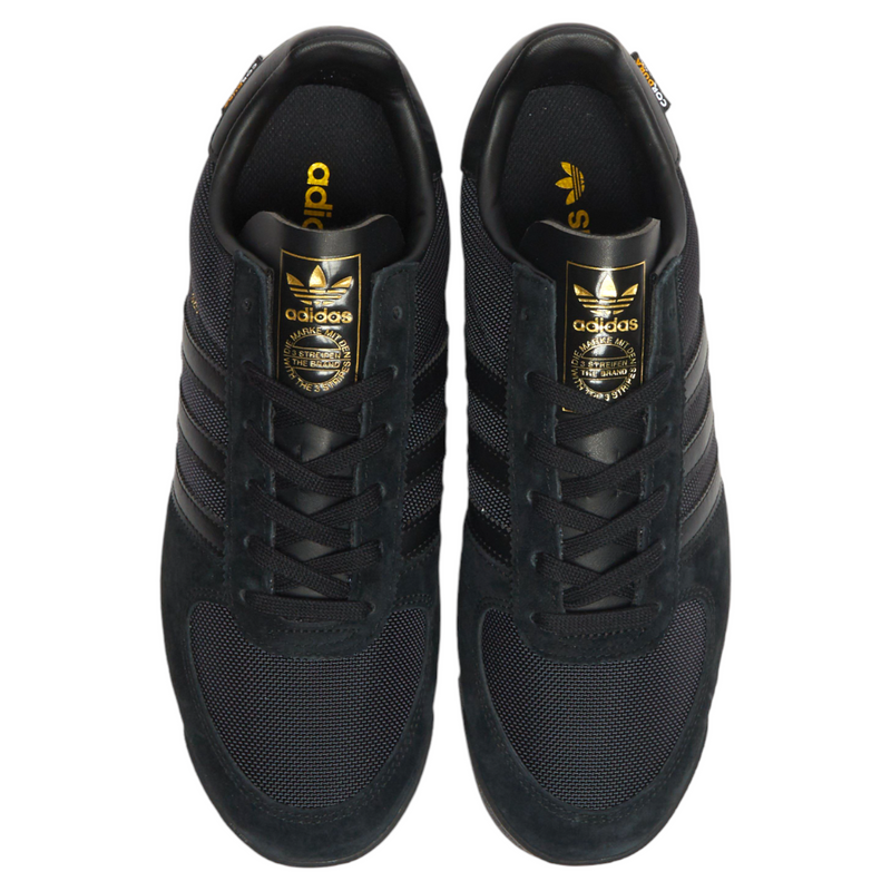 Black and gold adidas trainers womens online