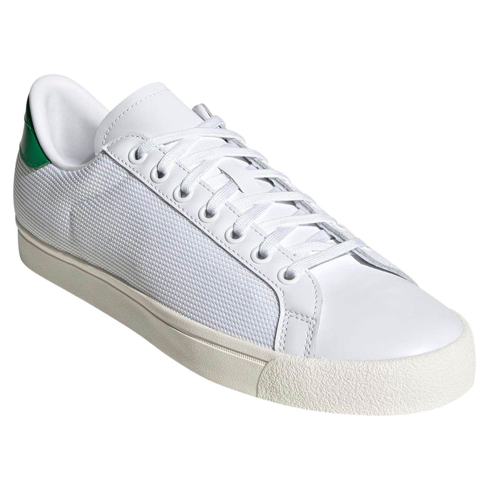 adidas Originals Rod Laver Vintage Shoes - White / Green - ViaductClothing -  -  