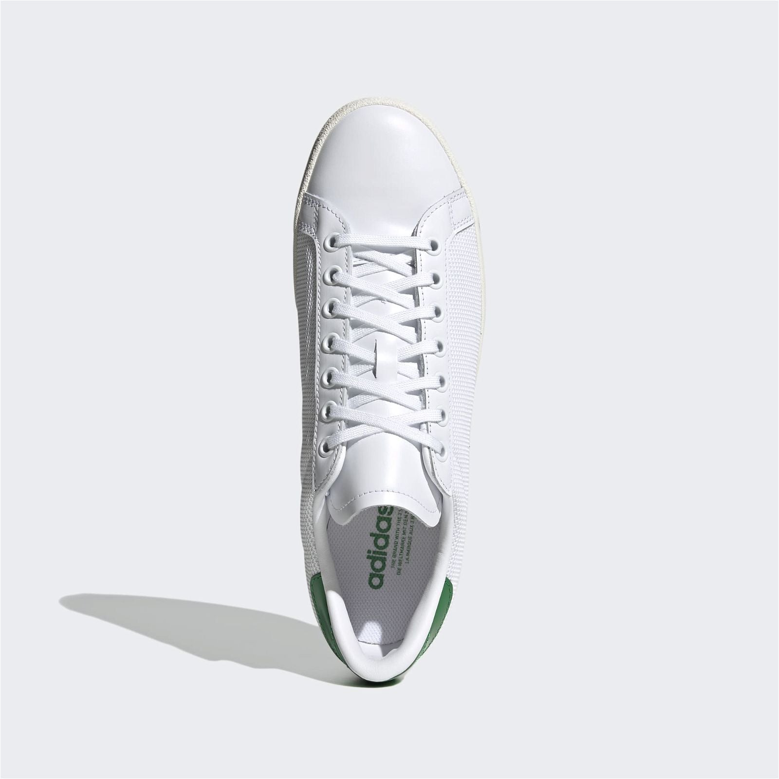 adidas Originals Rod Laver Vintage Shoes - White / Green - ViaductClothing -  -  