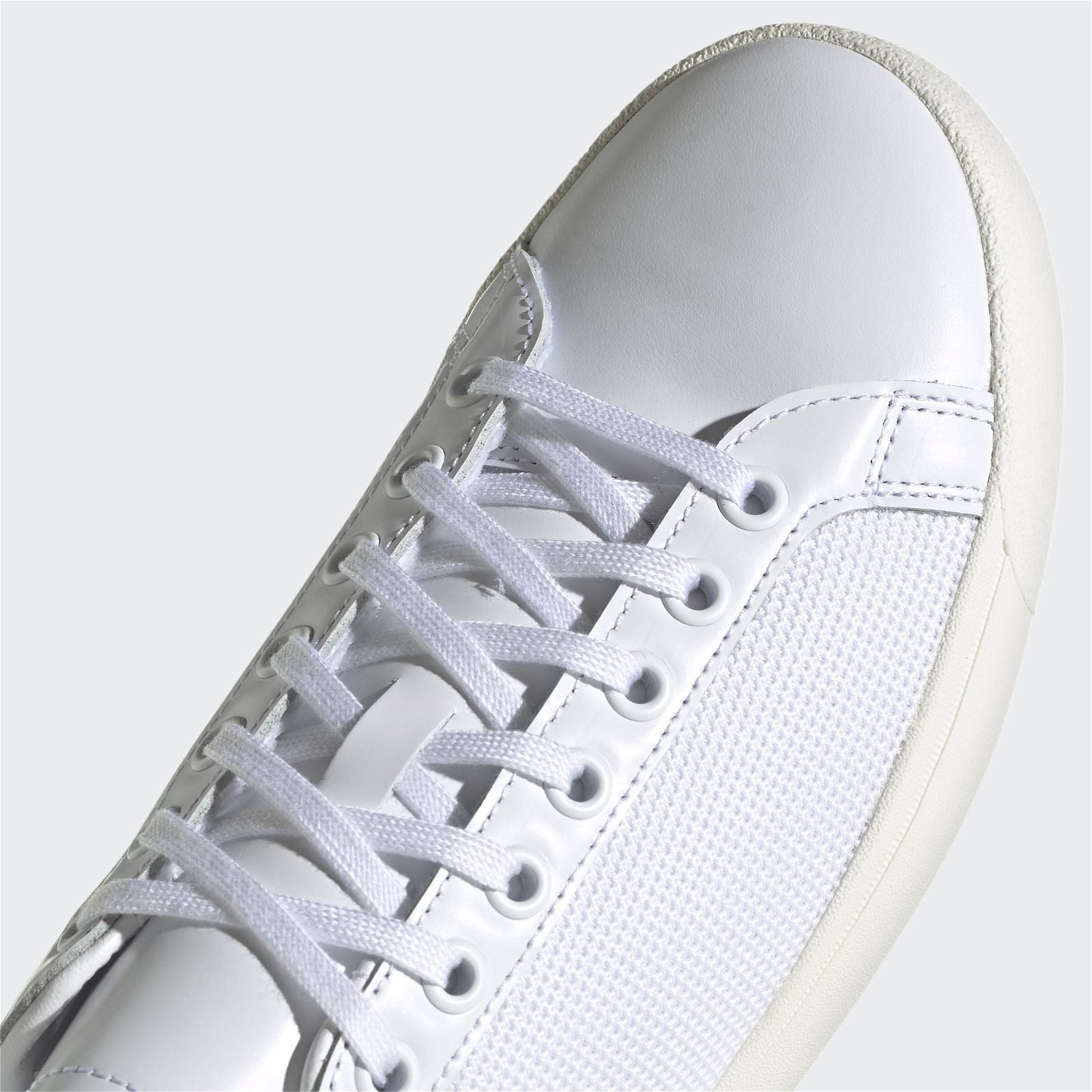 adidas Originals Rod Laver Vintage Shoes - White / Green - ViaductClothing -  -  