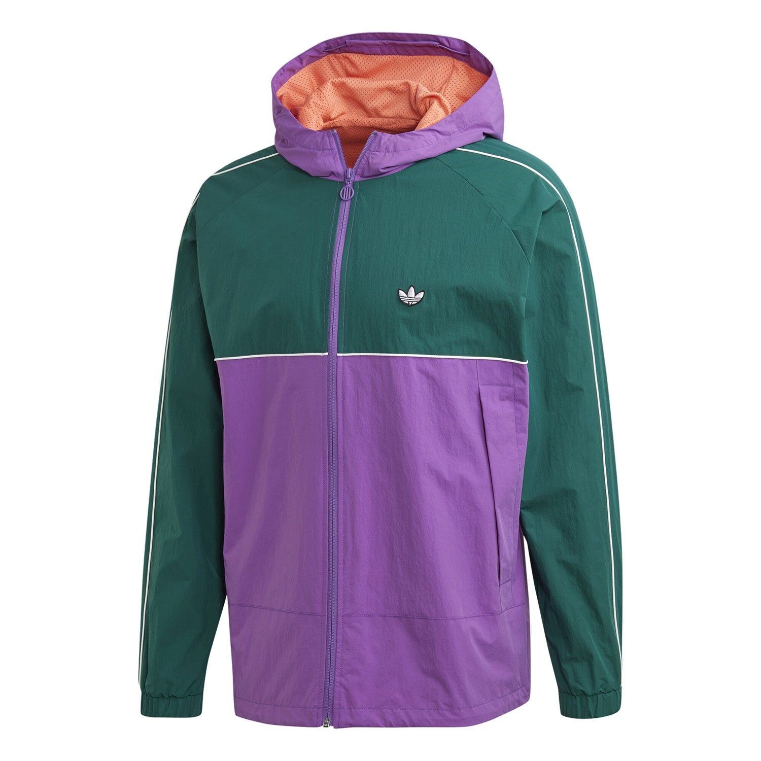 adidas Originals Samstag Shell Jacket - Active Purple/Green - ViaductClothing -  -  