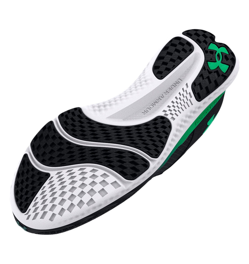 Under Armour UA Charged Breeze Running Shoes - Black / Green - ViaductClothing -  -  