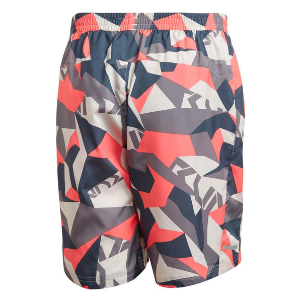 adidas Run It Camouflage Shorts - Red/Grey - ViaductClothing -  -  