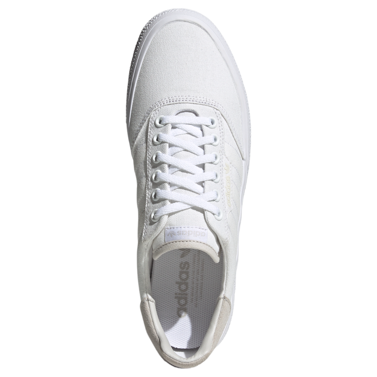 adidas Originals Unisex 3MC Skateboarding Shoes - Cloud White / Grey One - ViaductClothing -  -  