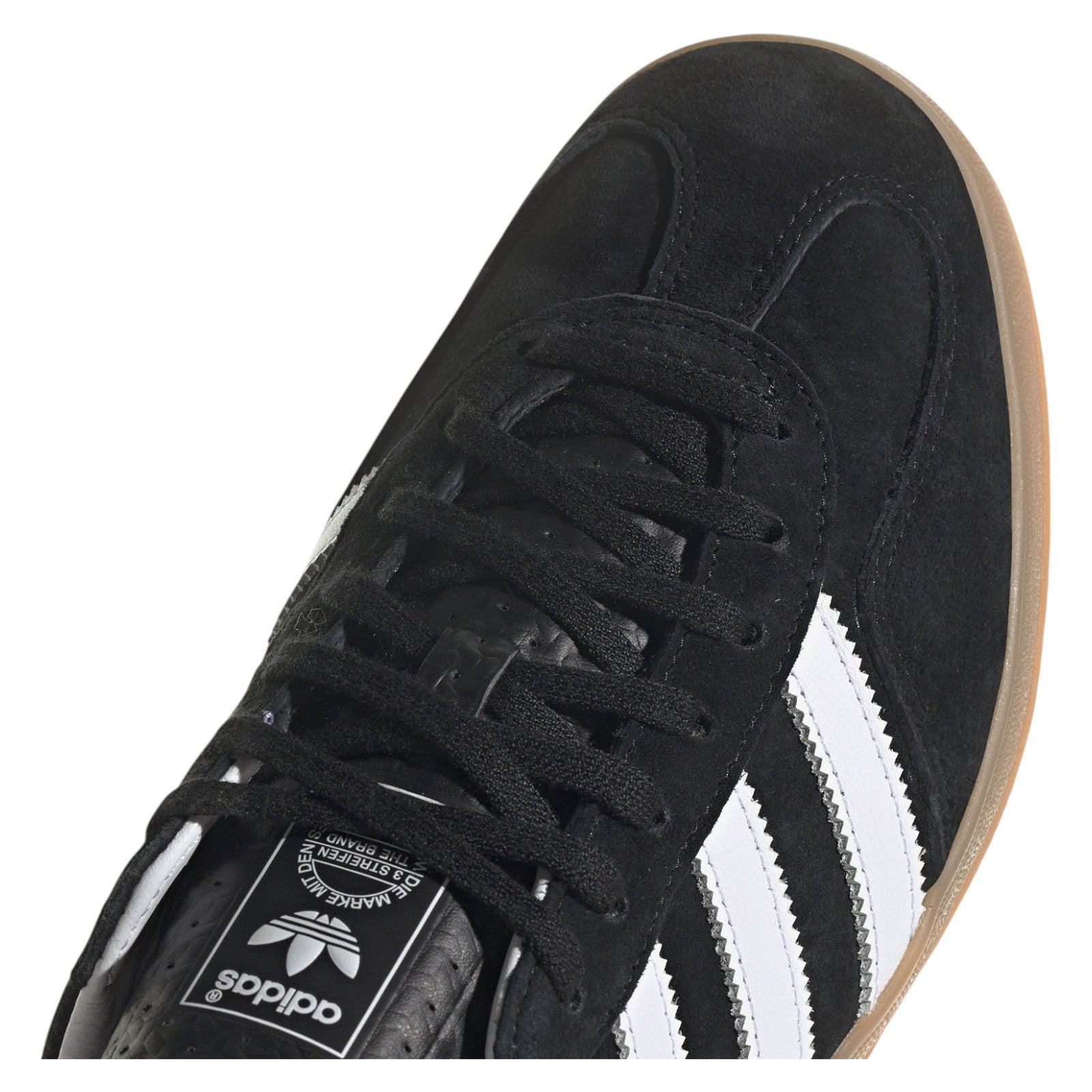 adidas Originals Gazelle Indoor Trainers - Core Black White