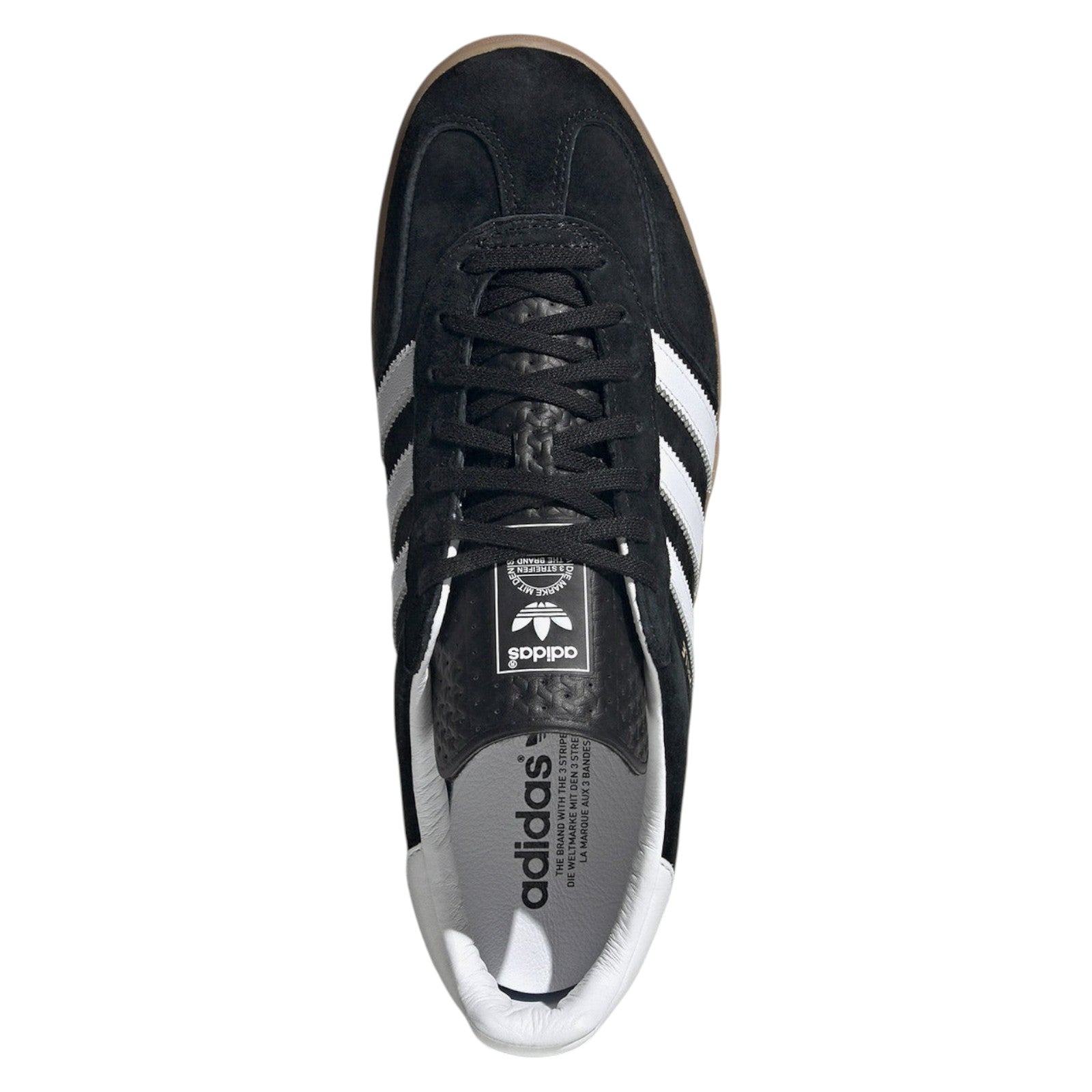 adidas Originals Gazelle Indoor Trainers - Core Black White