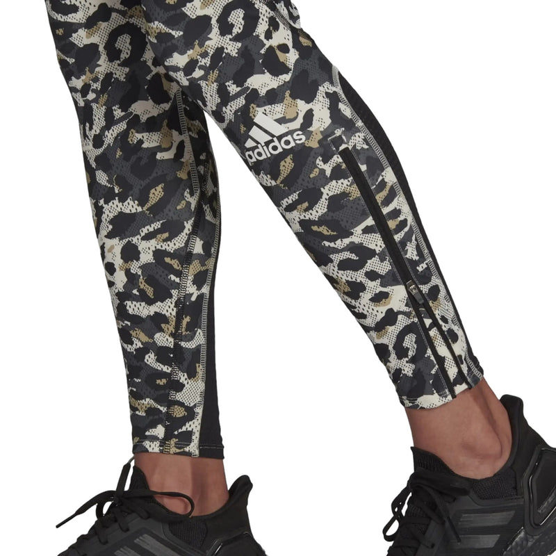 adidas Adizero Womens Primeblue Leggings - Grey