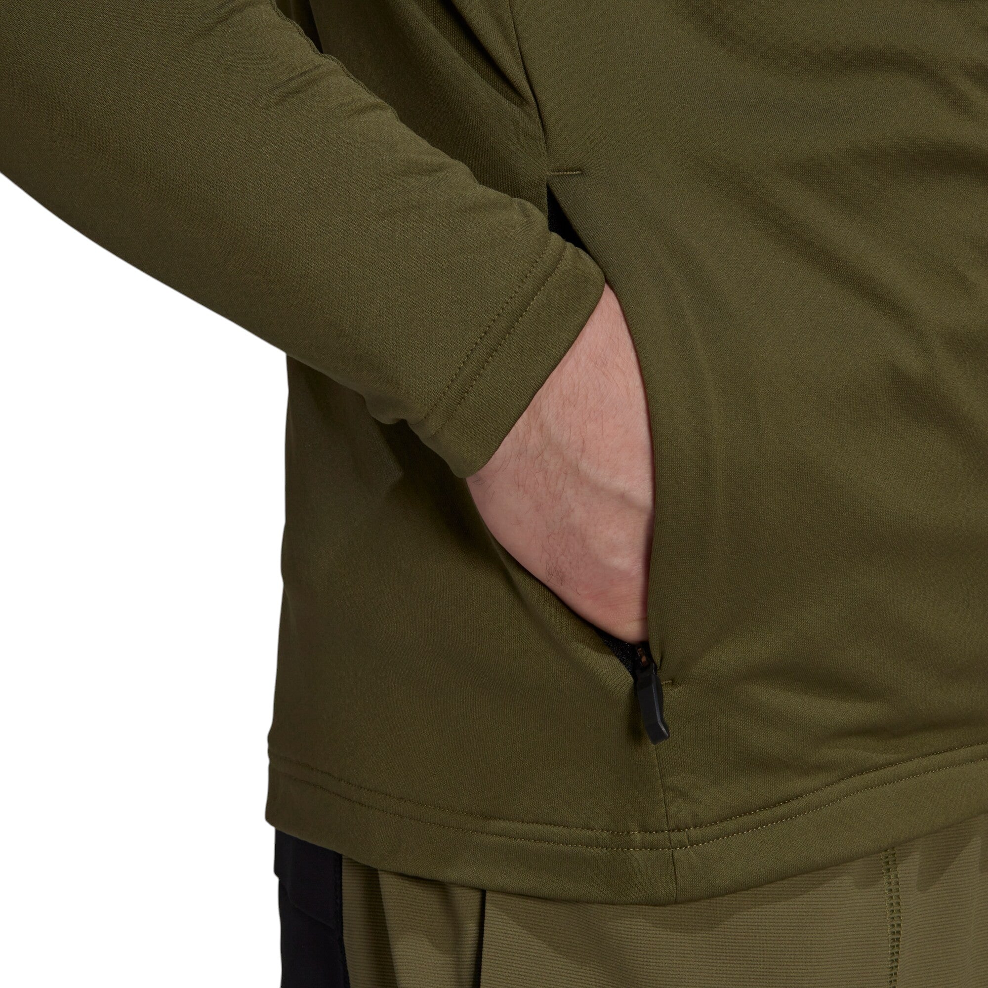 adidas Terrex Full Zip Fleece Jacket - Green