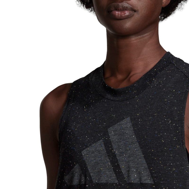 adidas Womens Sportswear Future Icons Winners 3.0 Tank Top - Black