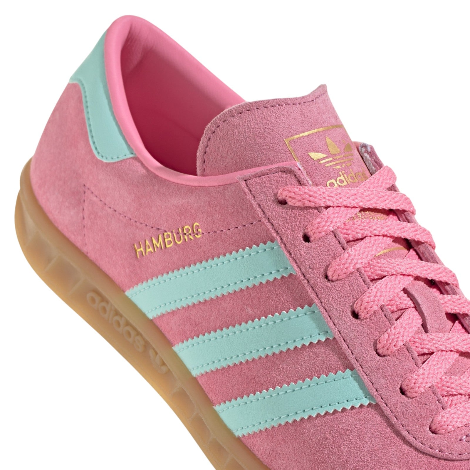 adidas Originals Womens Hamburg Shoes - Bliss Pink