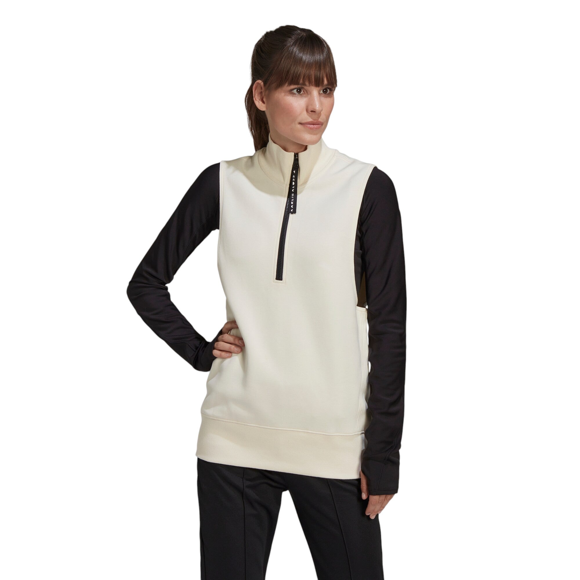 adidas x Karlie Kloss Oversize Vest Sweater - White