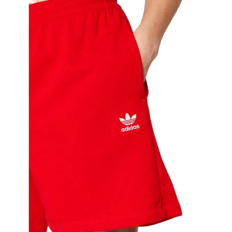 adidas Originals Womens Adicolor Essentials French Terry Shorts - Red