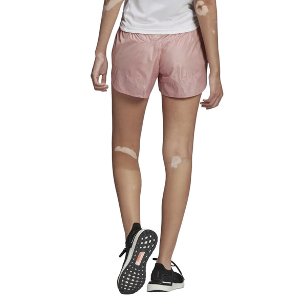 adidas Womens Run Fast Radically Reflective Running 3" Shorts - Pink