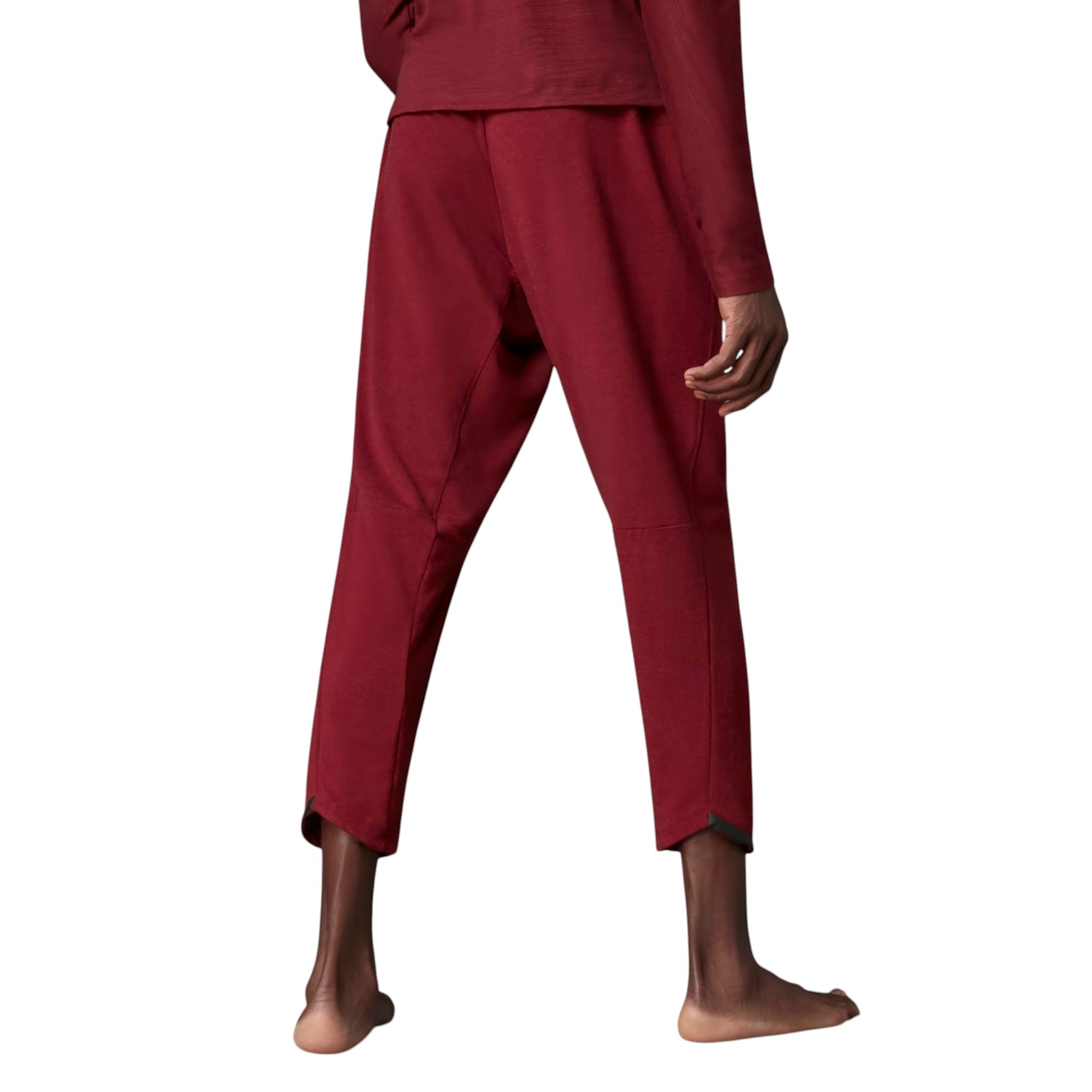 adidas Wellbeing Training Yoga Pants - Burgundy