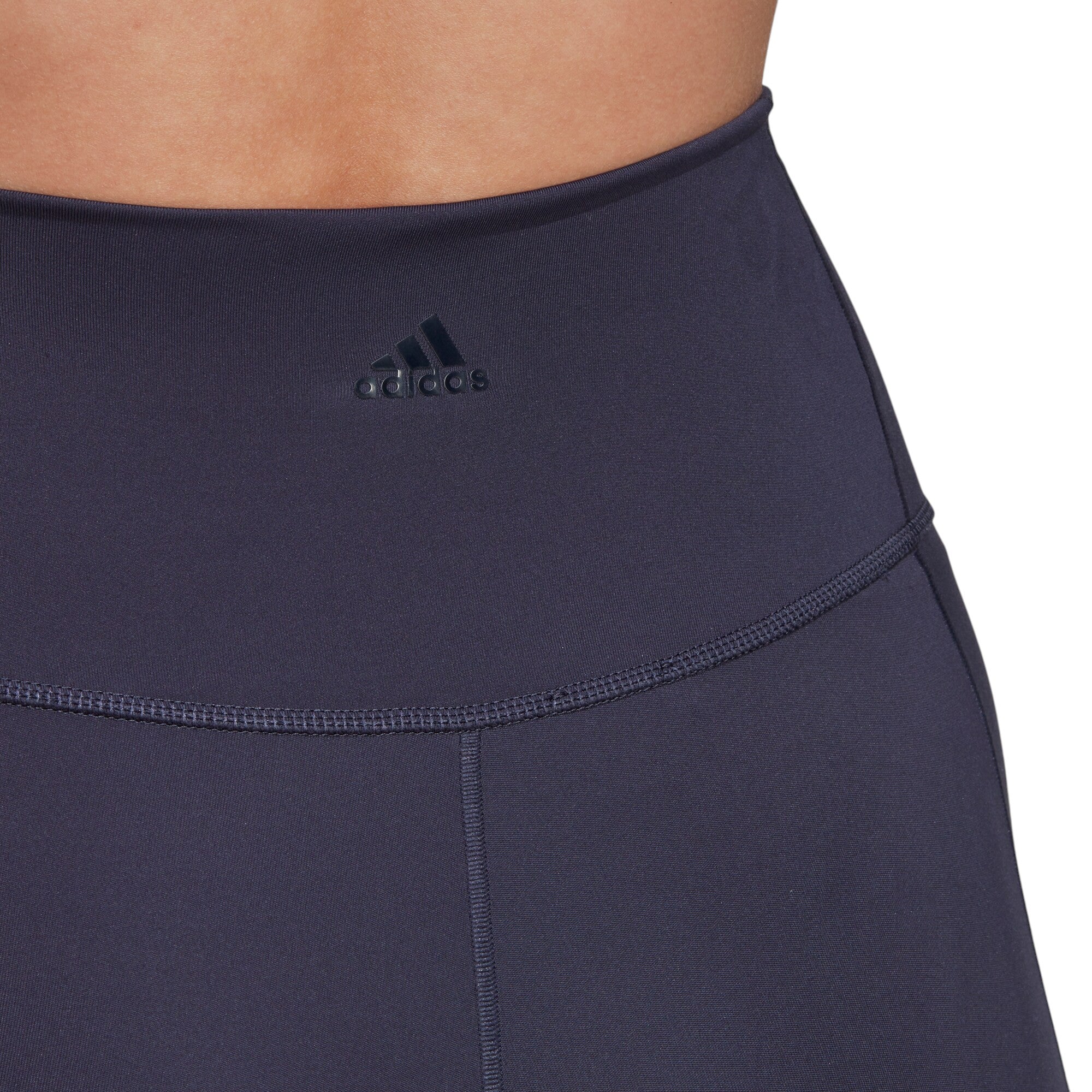 adidas Womens Yoga Studio 7/8 Leggings - Blue