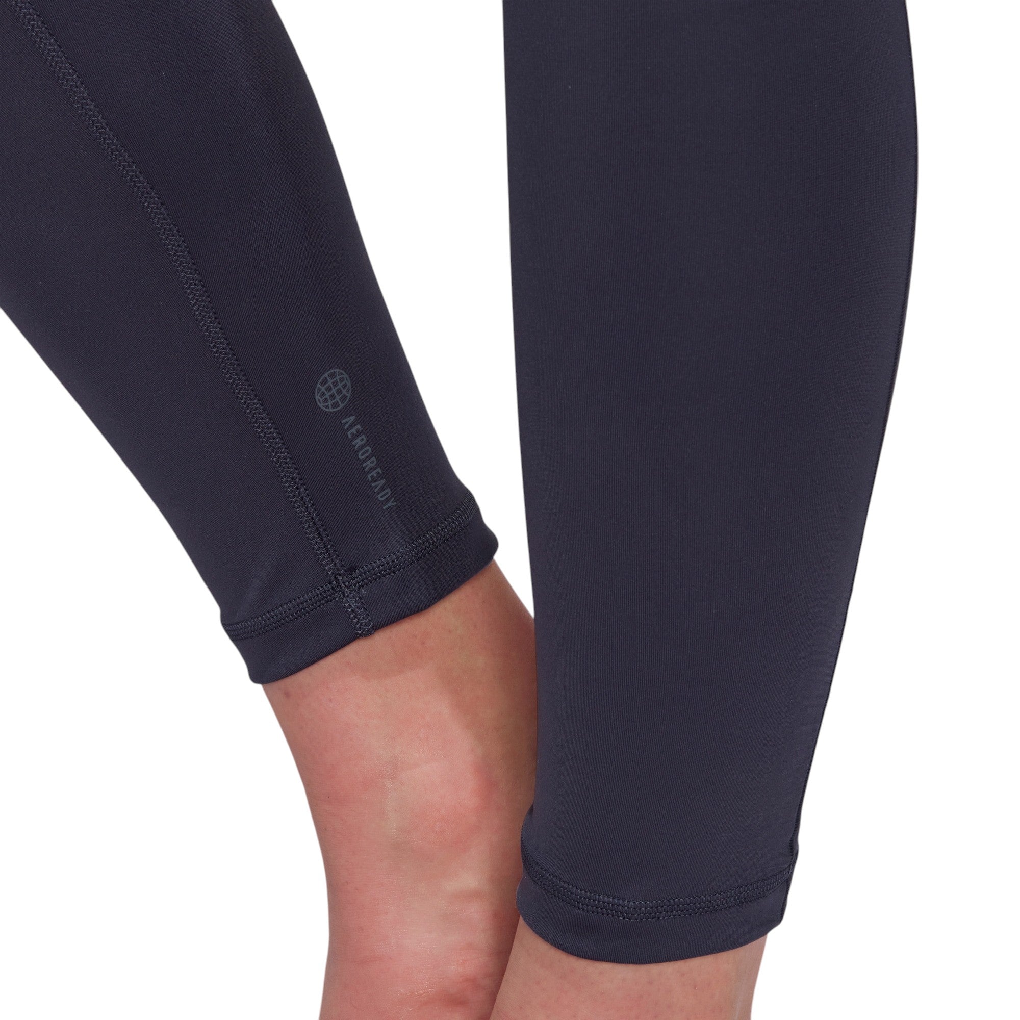 adidas Womens Yoga Studio 7/8 Leggings - Blue