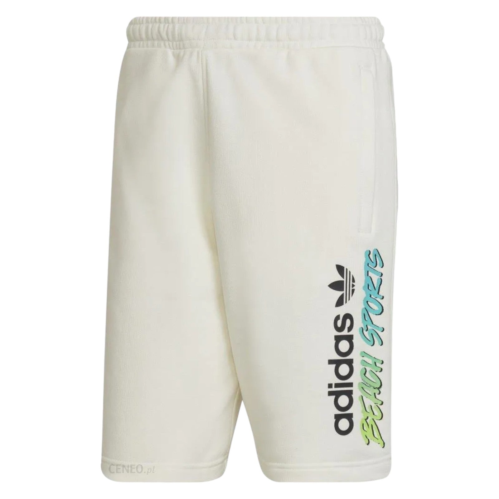 adidas Originals Graphics Stoked Fish Fleece Shorts - White