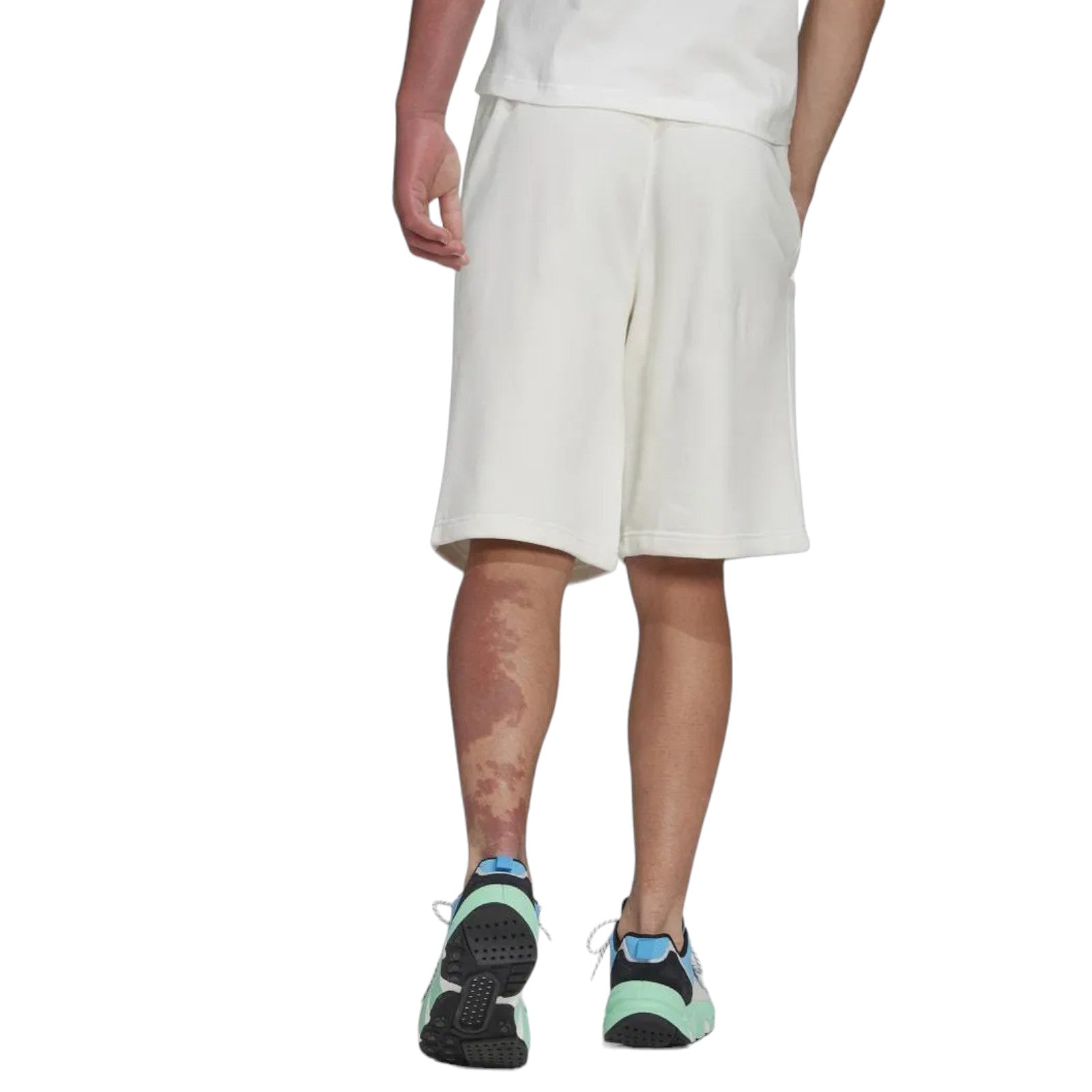 adidas Originals Graphics Stoked Fish Fleece Shorts - White