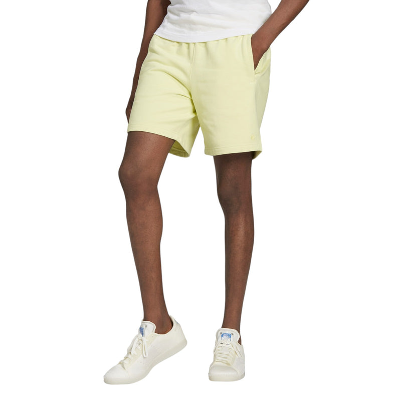 adidas Originals Trefoil Contempo Fleece Shorts - Yellow