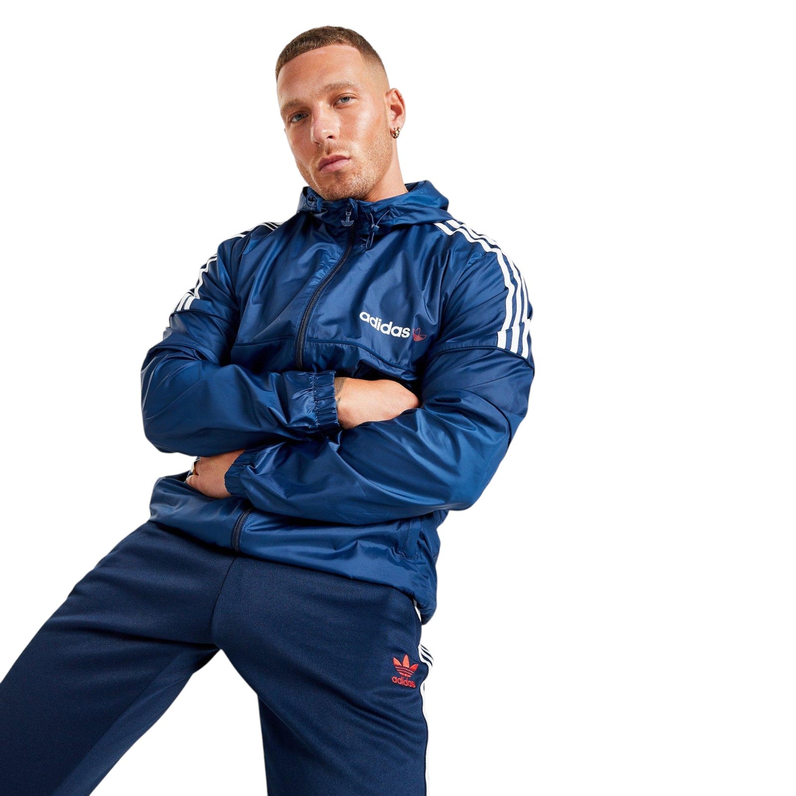 adidas Originals Itasca 22 Windbreaker Jacket - Navy