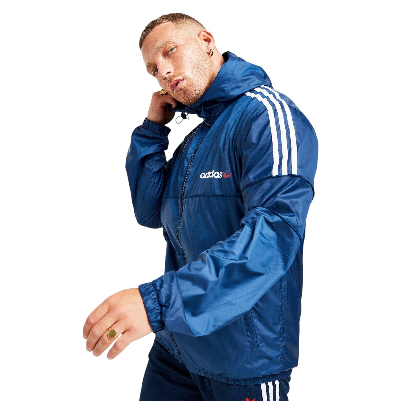 adidas Originals Itasca 22 Windbreaker Jacket - Navy