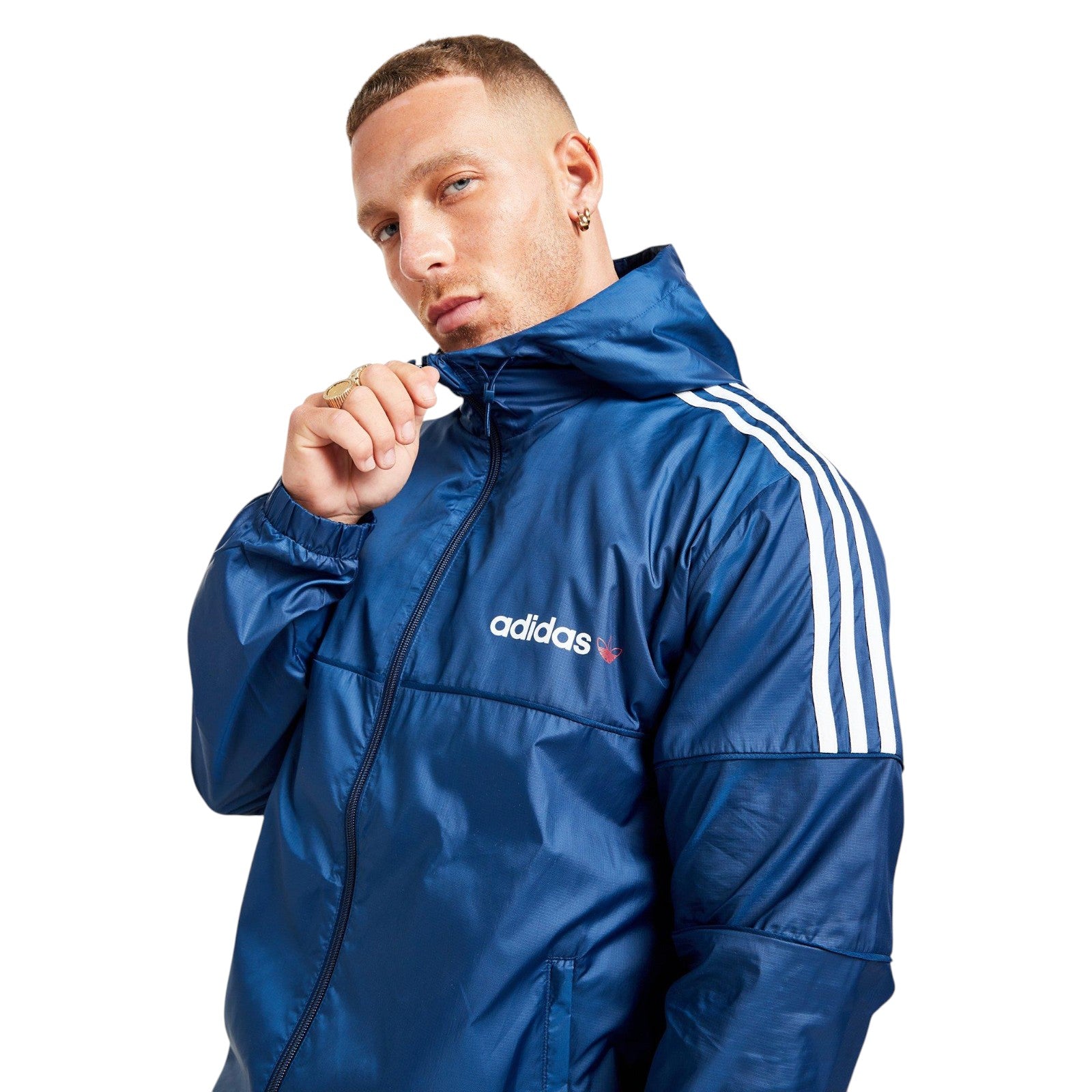 adidas Originals Itasca 22 Windbreaker Jacket - Navy