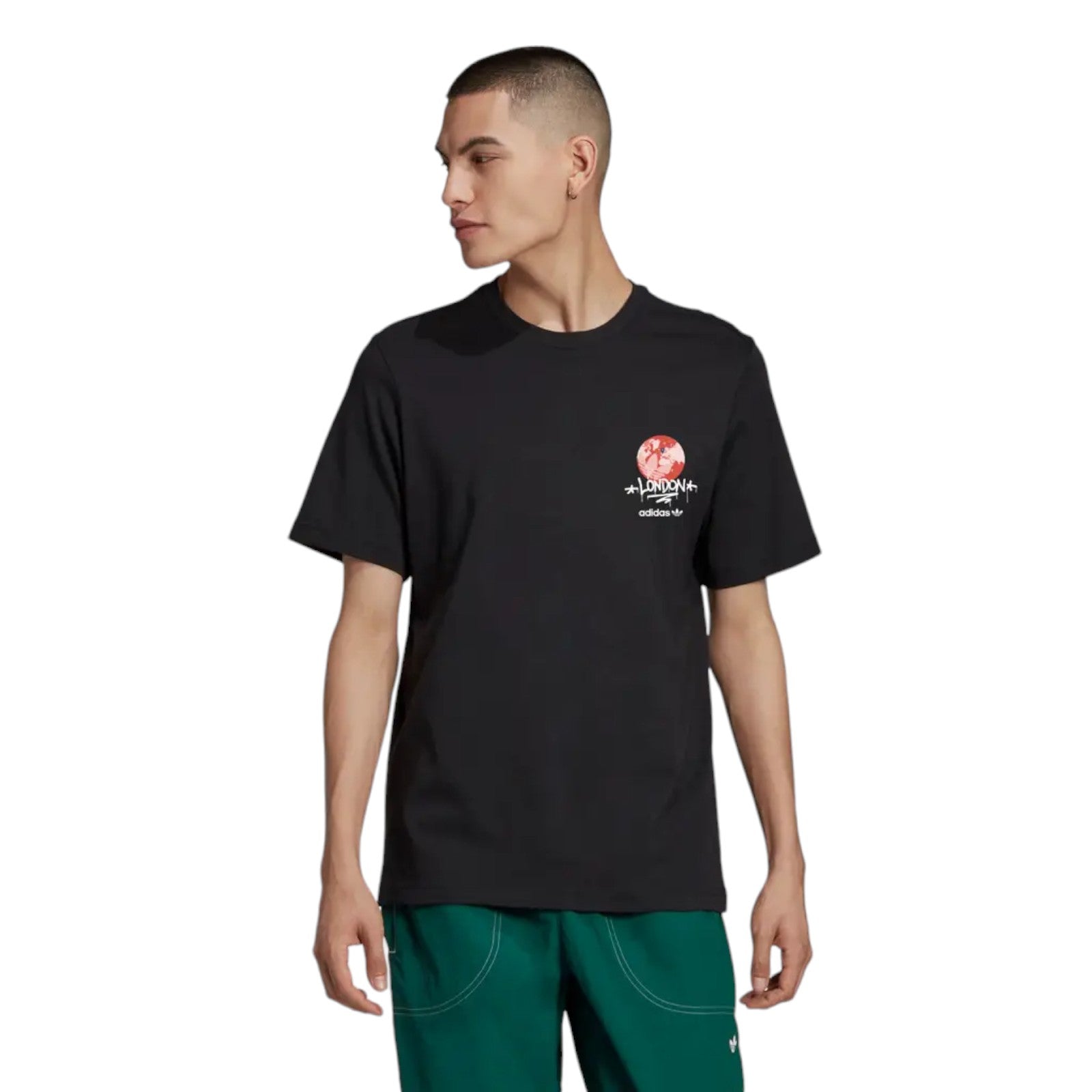 adidas Originals London GFT Graphic T-Shirt - Black