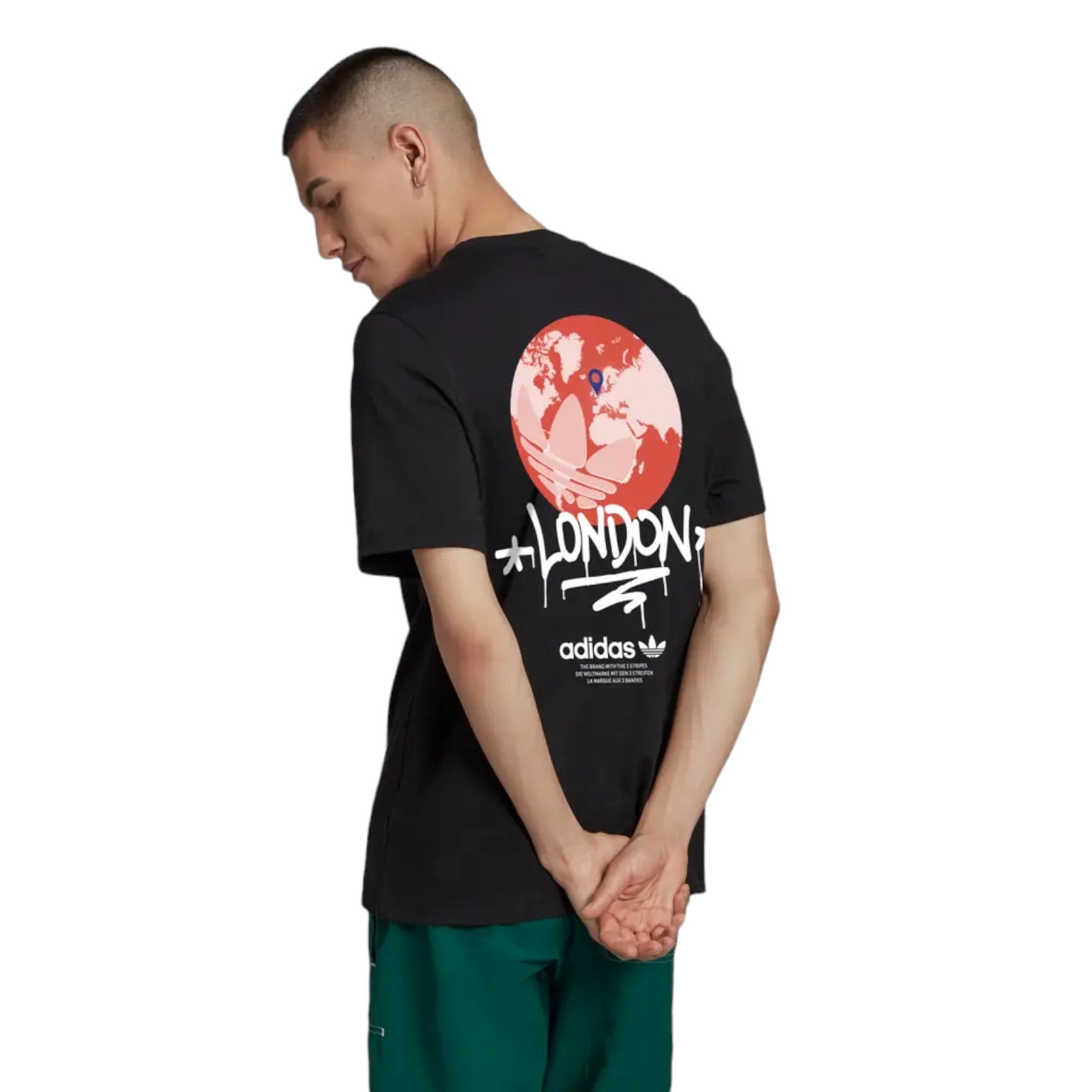 adidas Originals London GFT Graphic T-Shirt - Black