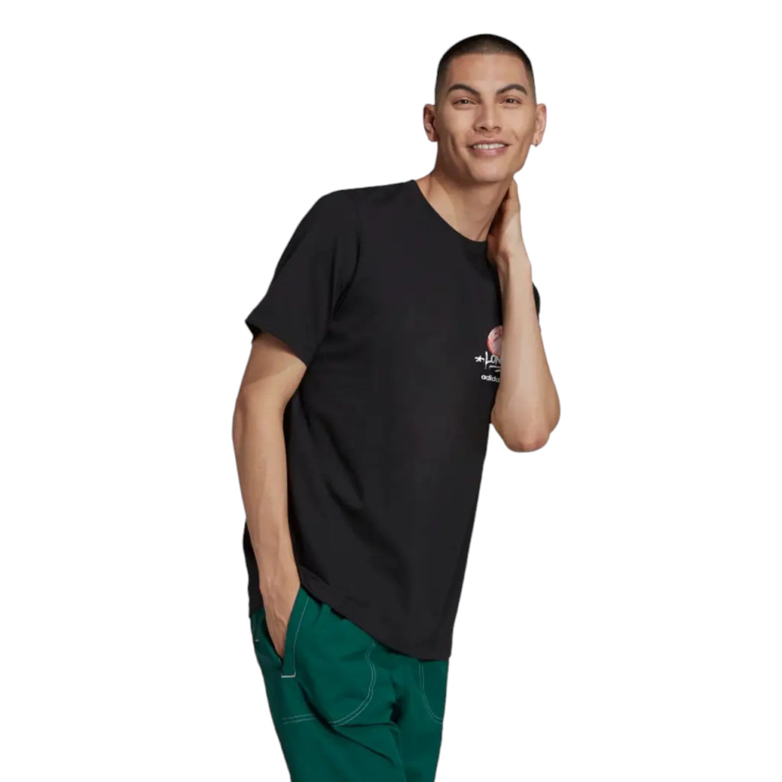 adidas Originals London GFT Graphic T-Shirt - Black