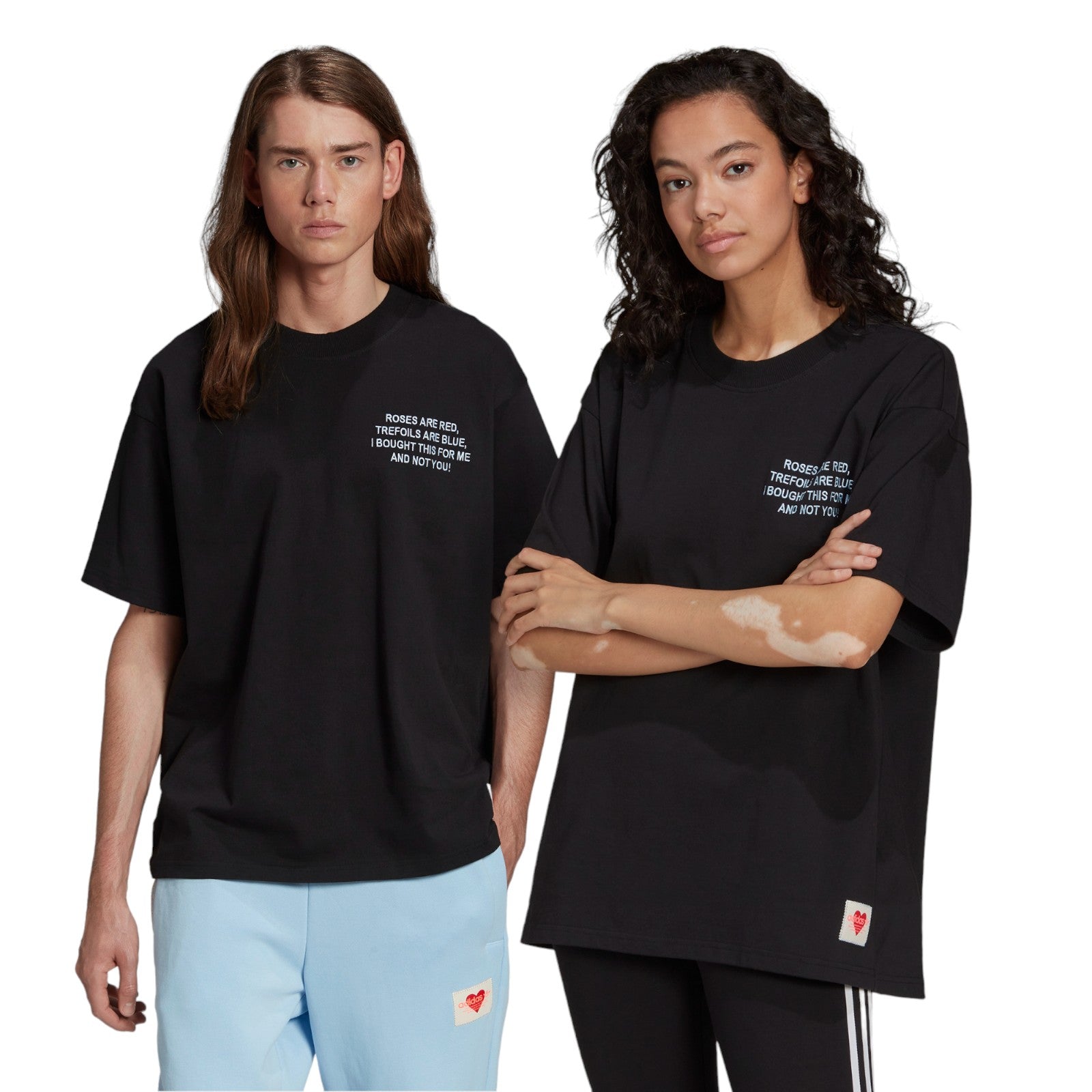 adidas Originals V-Day Tee (Gender Neutral) - Black