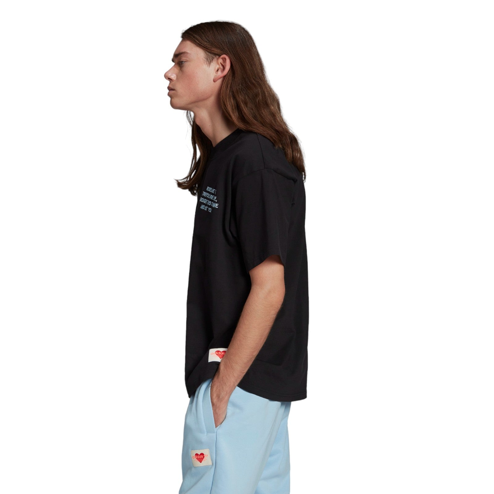 adidas Originals V-Day Tee (Gender Neutral) - Black