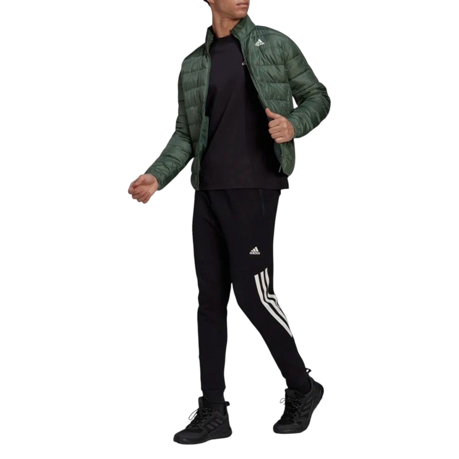 adidas Men's Essentials Down Puffer Jacket - Green