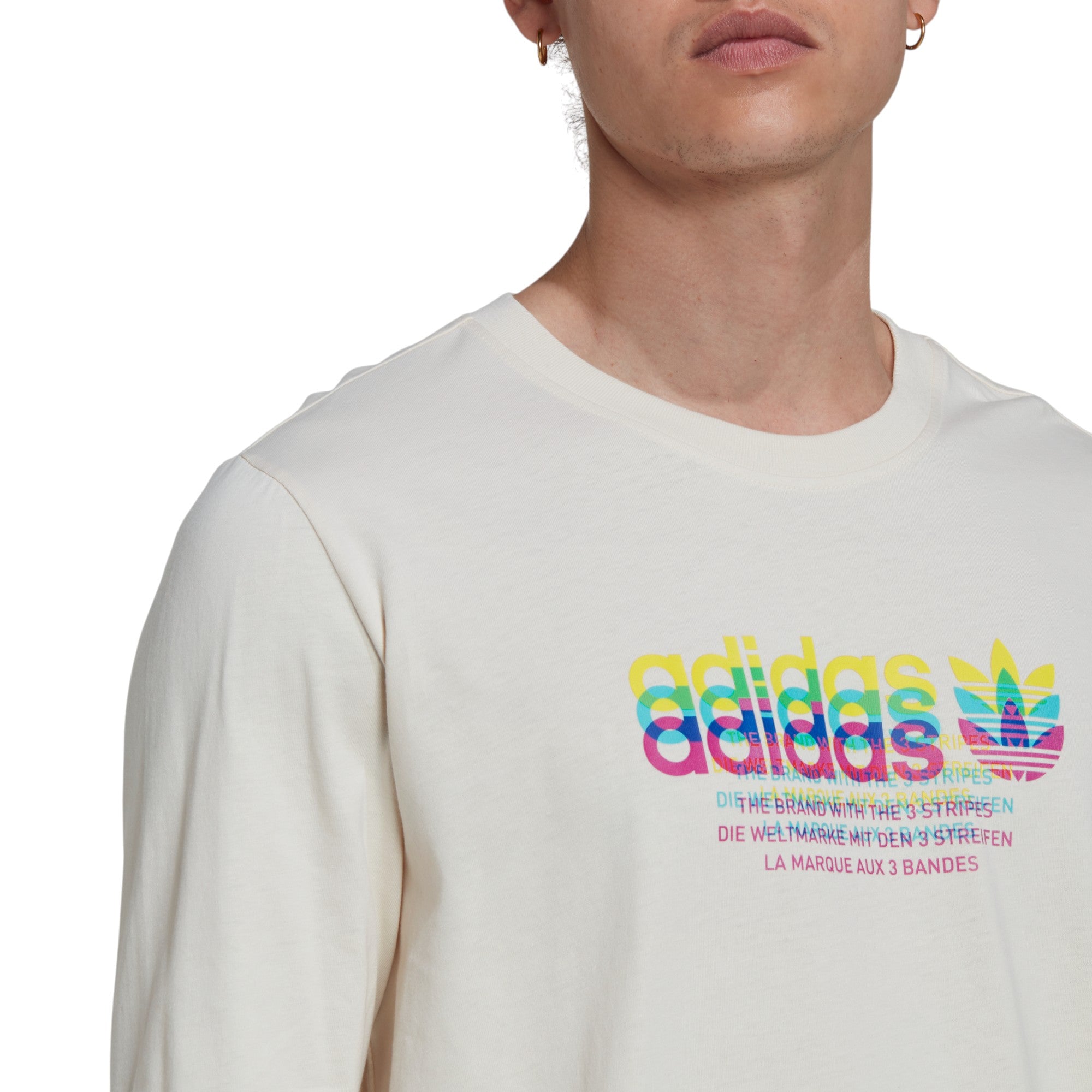 adidas Originals Hyperreal Long Sleeve Tee - White