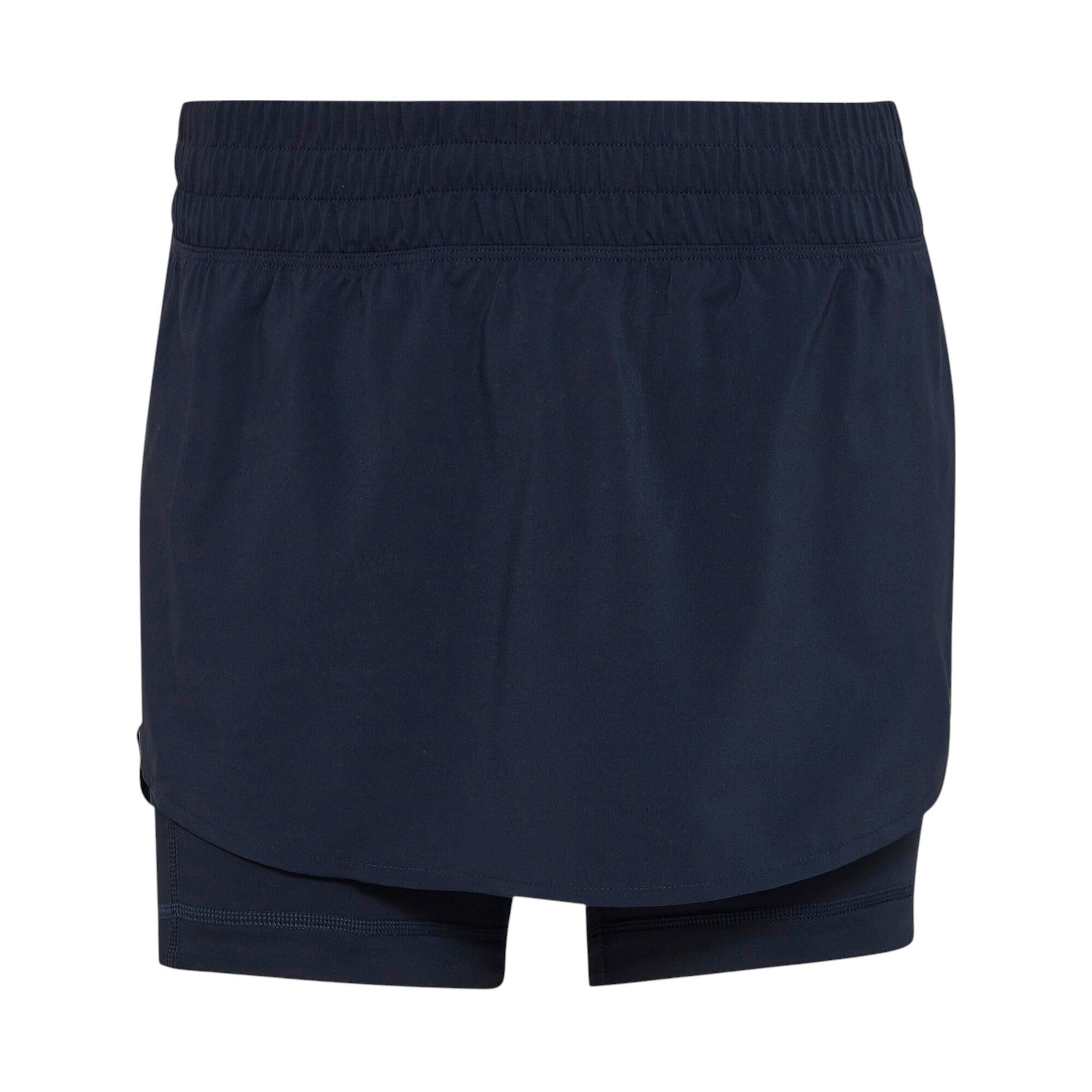 adidas Womens Run Icons 3-Stripes Running Skort - Blue