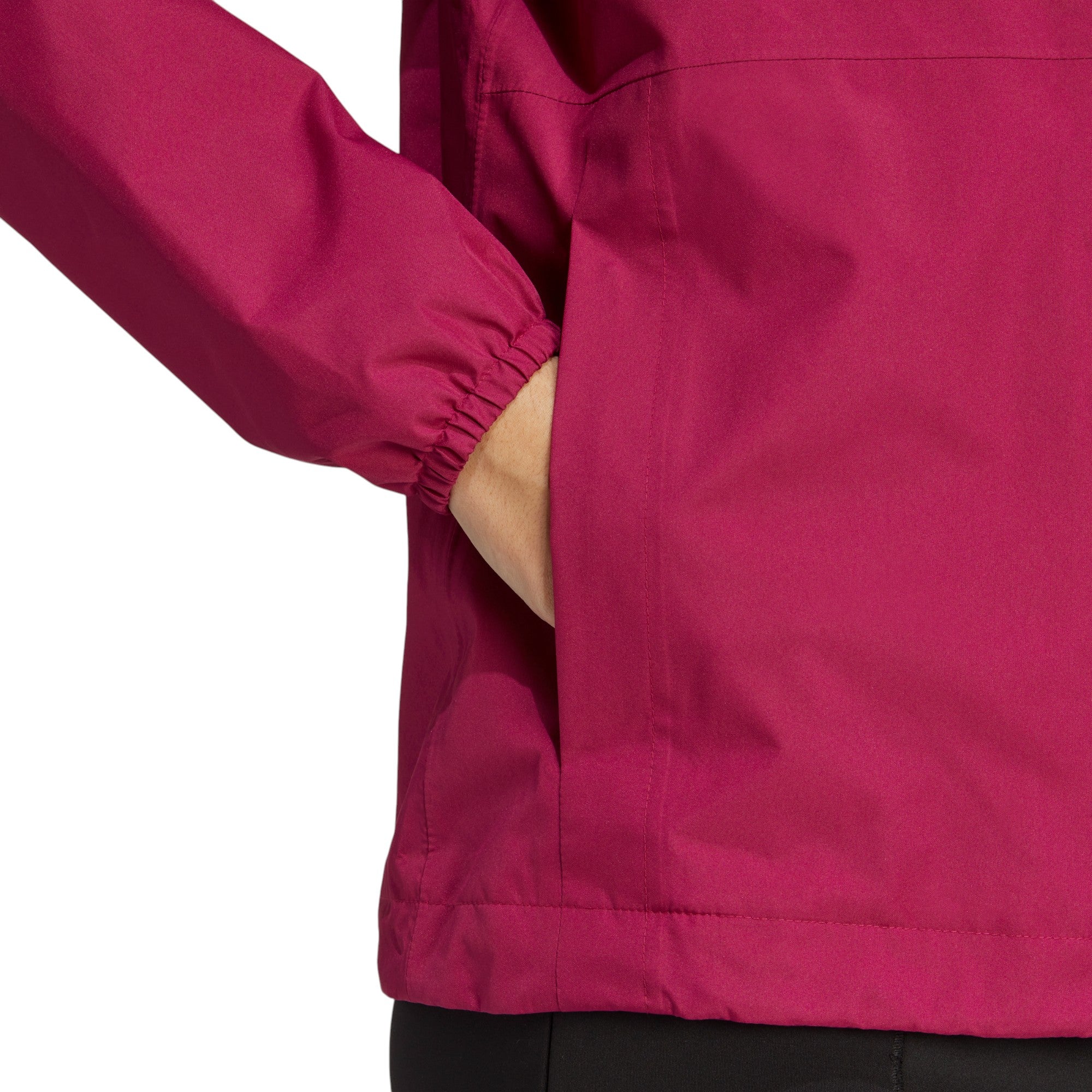 adidas Essentials Womens RAIN.RDY Jacket - Burgundy