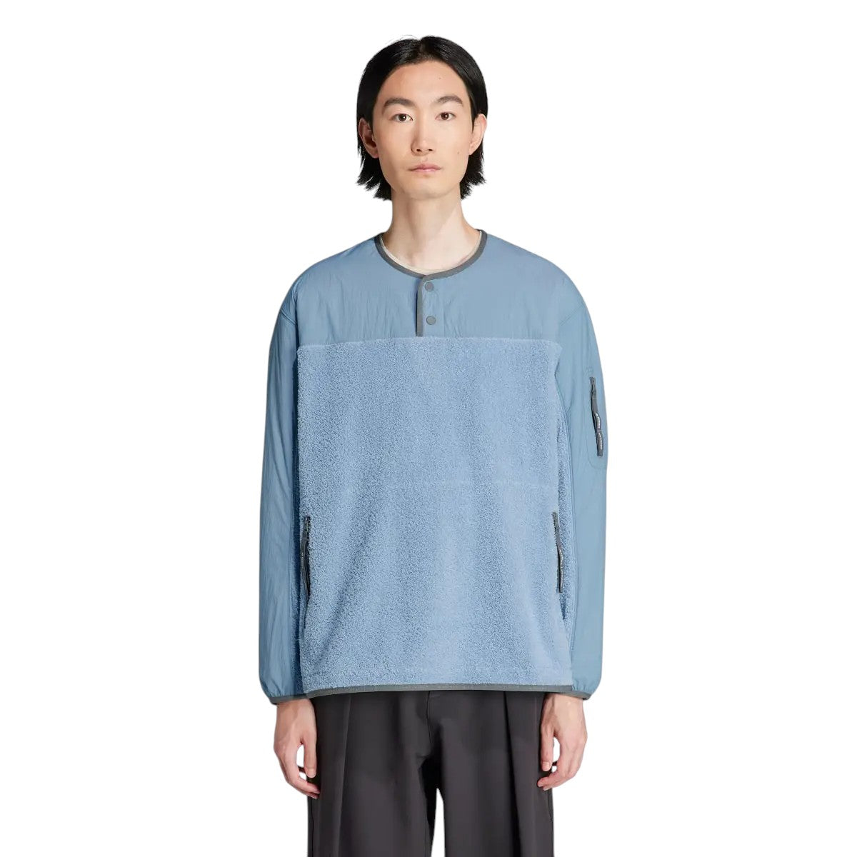 adidas Terrex x and wander Midlayer Fleece - Wonder Blue