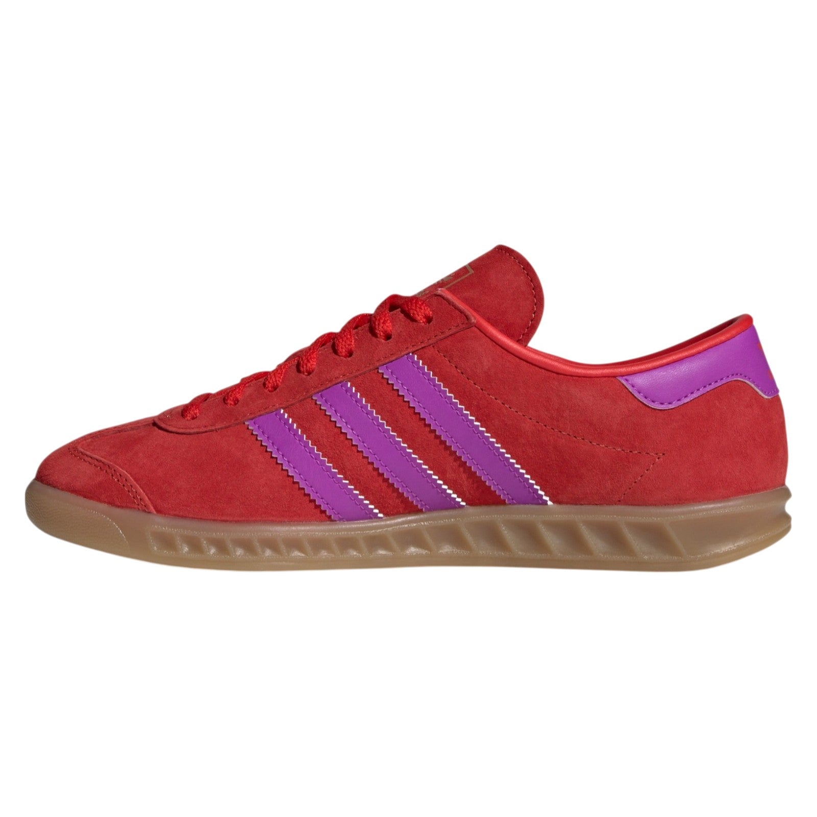 adidas Originals Womens Hamburg Shoes - Red / Purple Burst