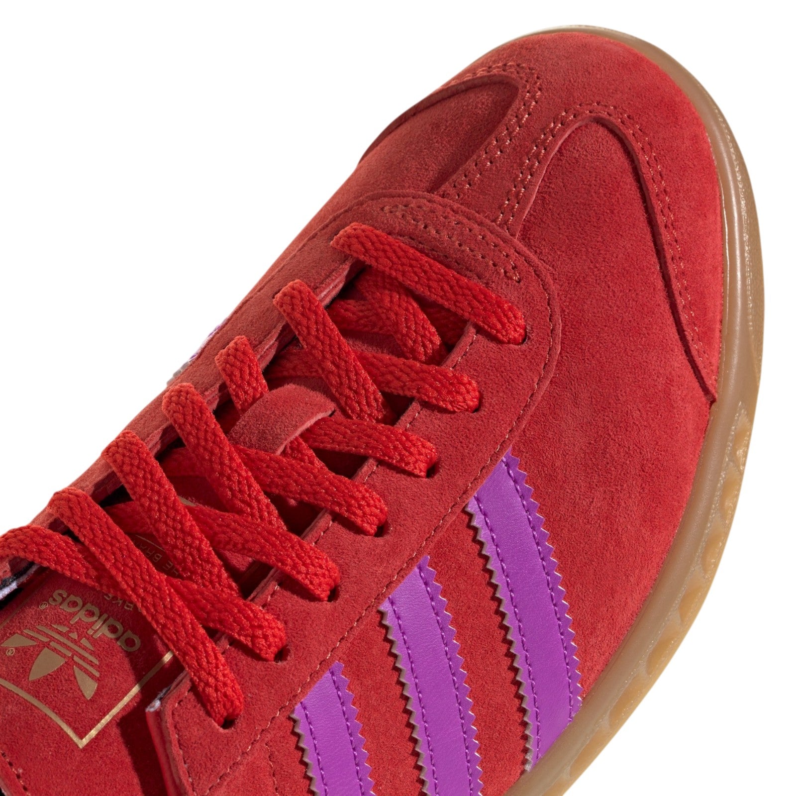 adidas Originals Womens Hamburg Shoes - Red / Purple Burst