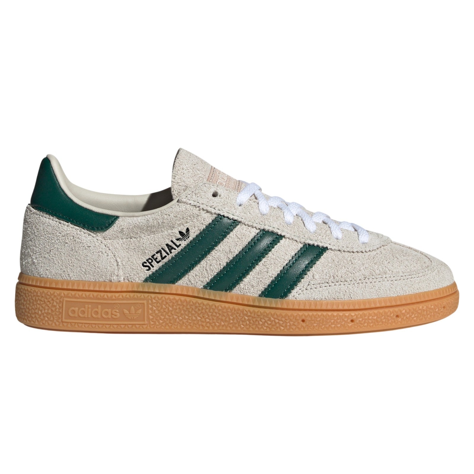 adidas Originals Womens Handball Spezial Shoes - Alumina / Collegiate Green