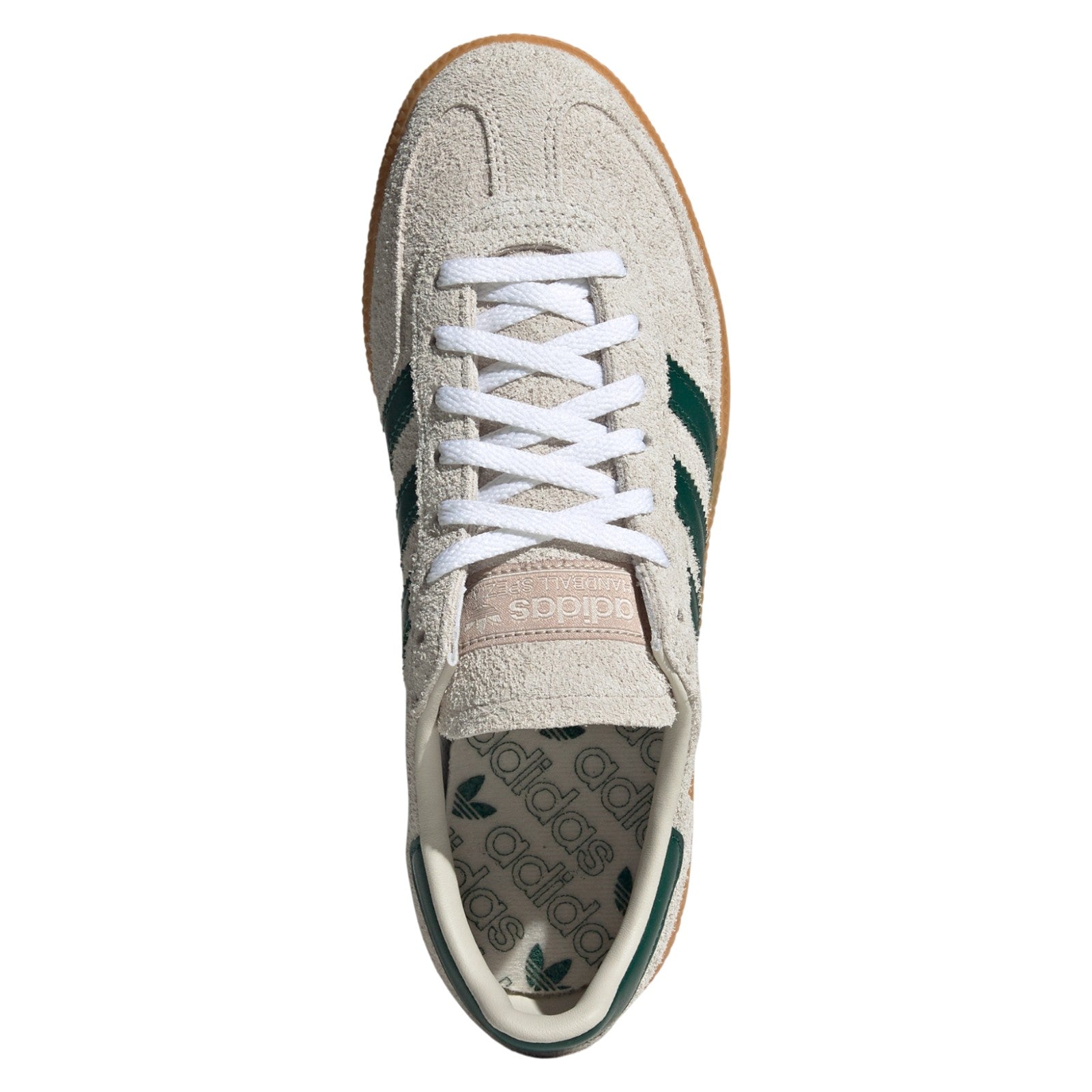 adidas Originals Womens Handball Spezial Shoes - Alumina / Collegiate Green