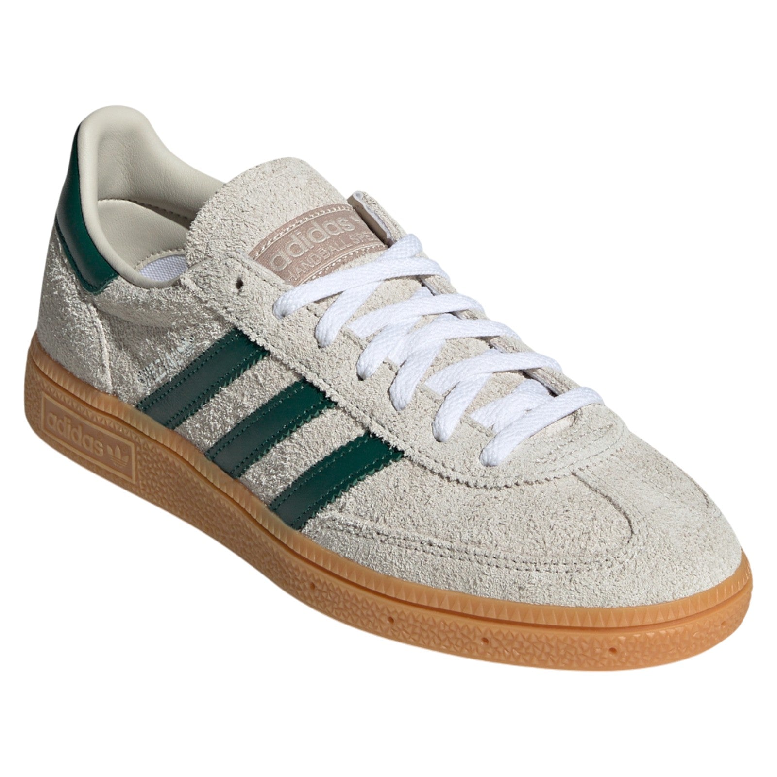 adidas Originals Womens Handball Spezial Shoes - Alumina / Collegiate Green