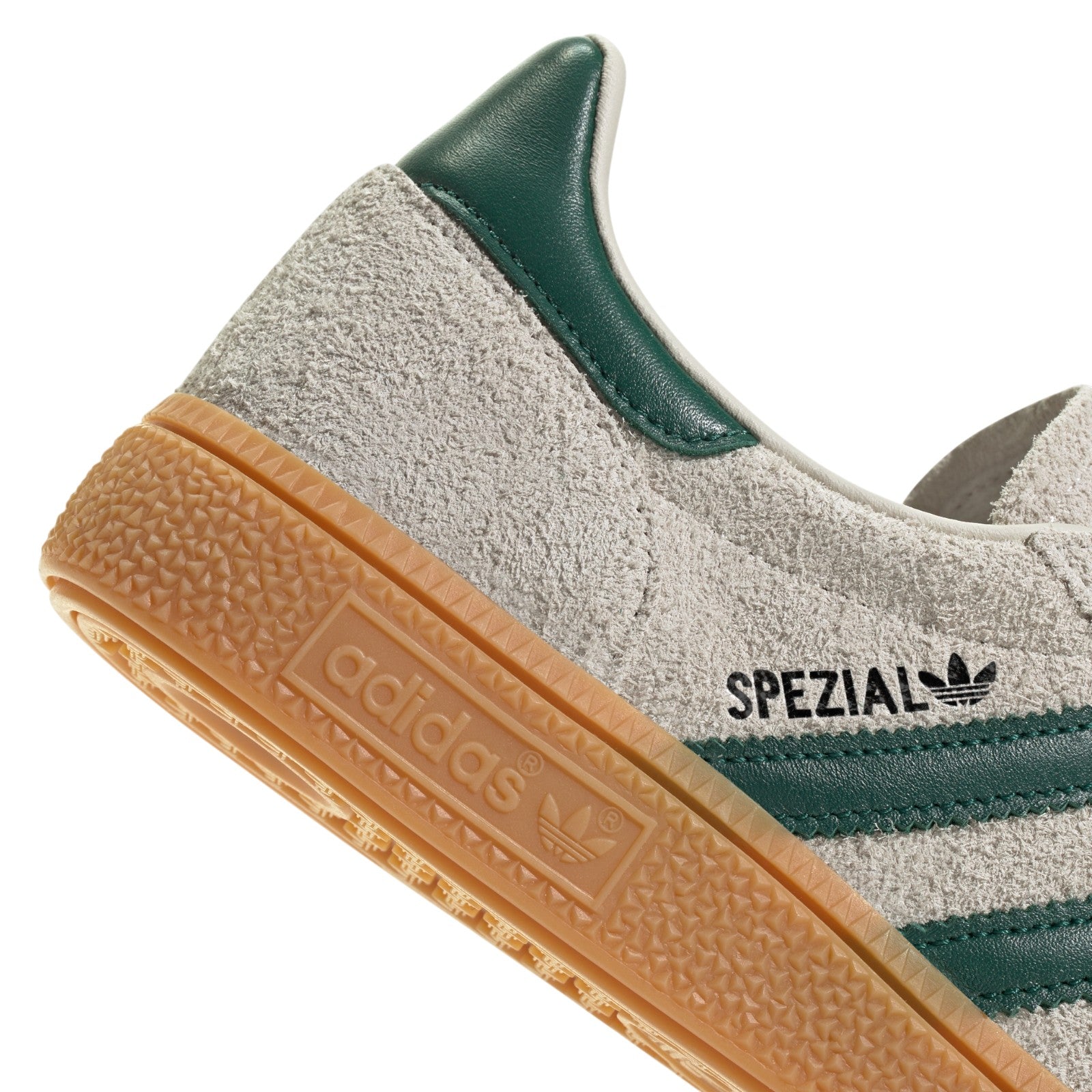 adidas Originals Womens Handball Spezial Shoes - Alumina / Collegiate Green